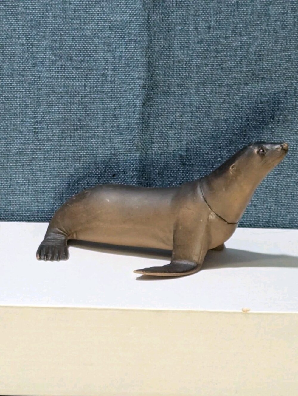 Vintage S.H. Sea Lion Figure | Realistic Ocean Animal Toy | Articulated Neck - Picture 2 of 16